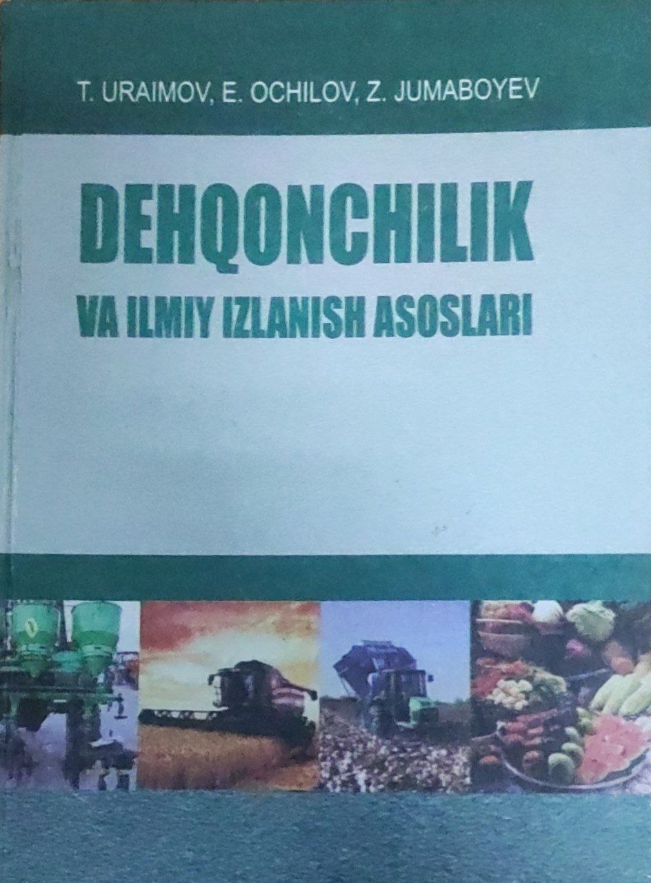 Dehqonchilikda ilmiy izlanish asoslari