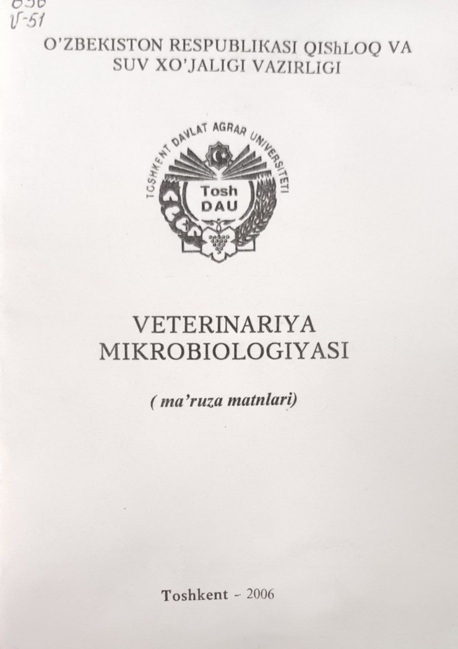 Veterinariya mikrobiologiyasi