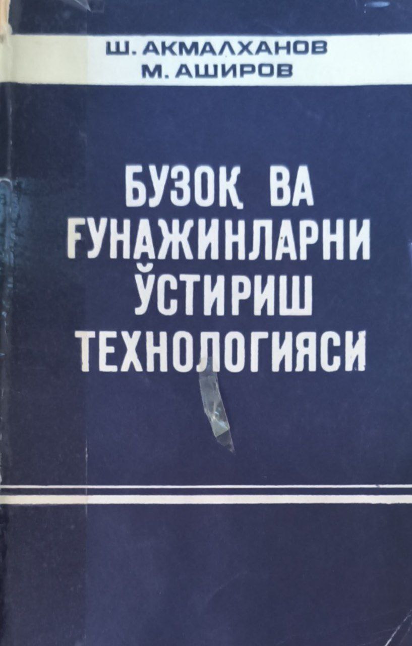 Бузоқ ва ғунажинларни ўстириш технологияси