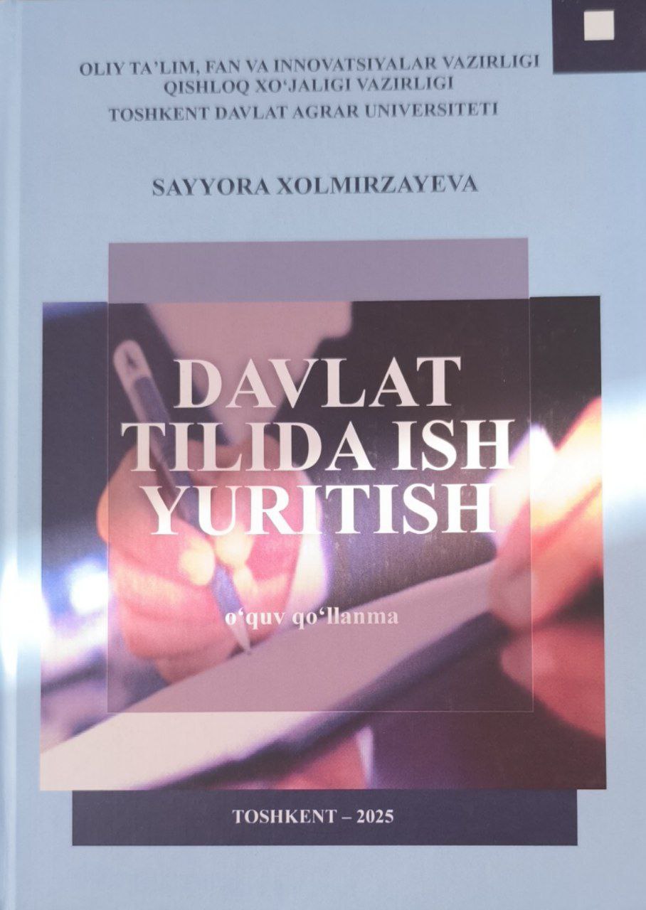 Davlat tilida ish yuritish