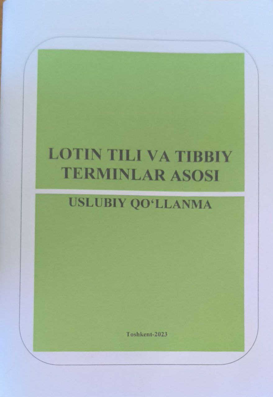Lotin tili va tibbiy terminlar asosi