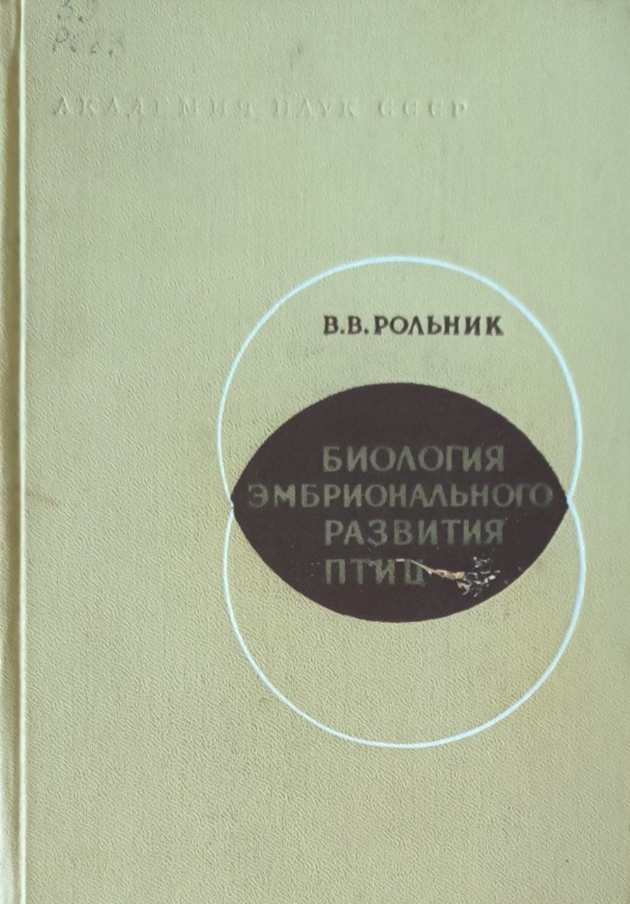 Биология эмбрионального развития птиц