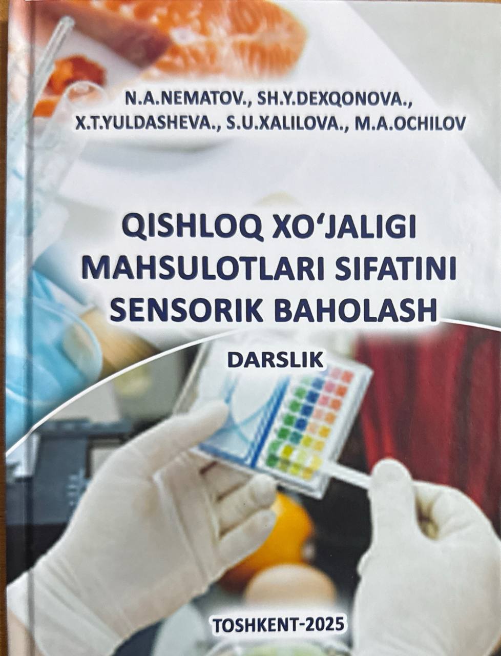 Qishloq xo'jaligi mahsulotlari sifatini sensorik baholash