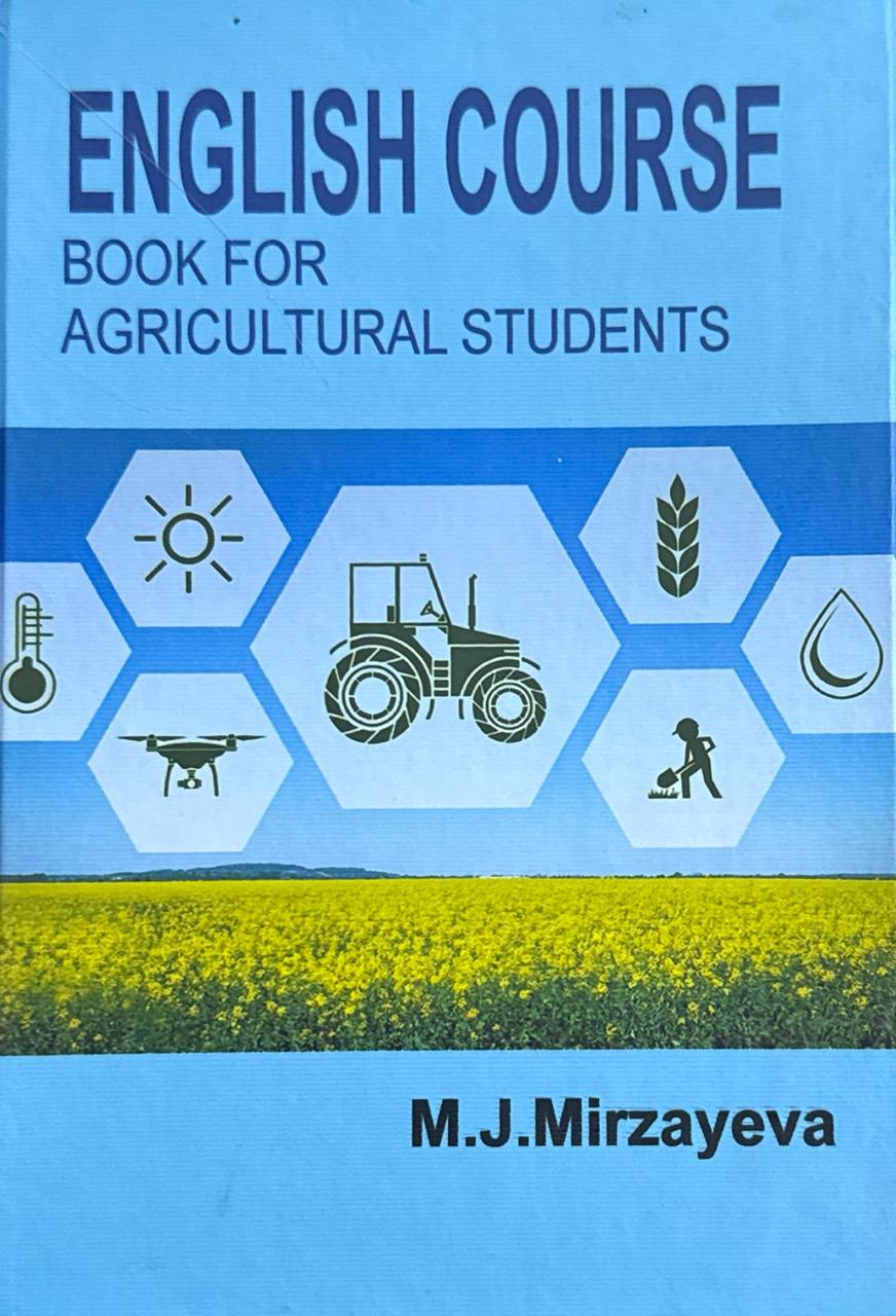 English course book for agricultural students