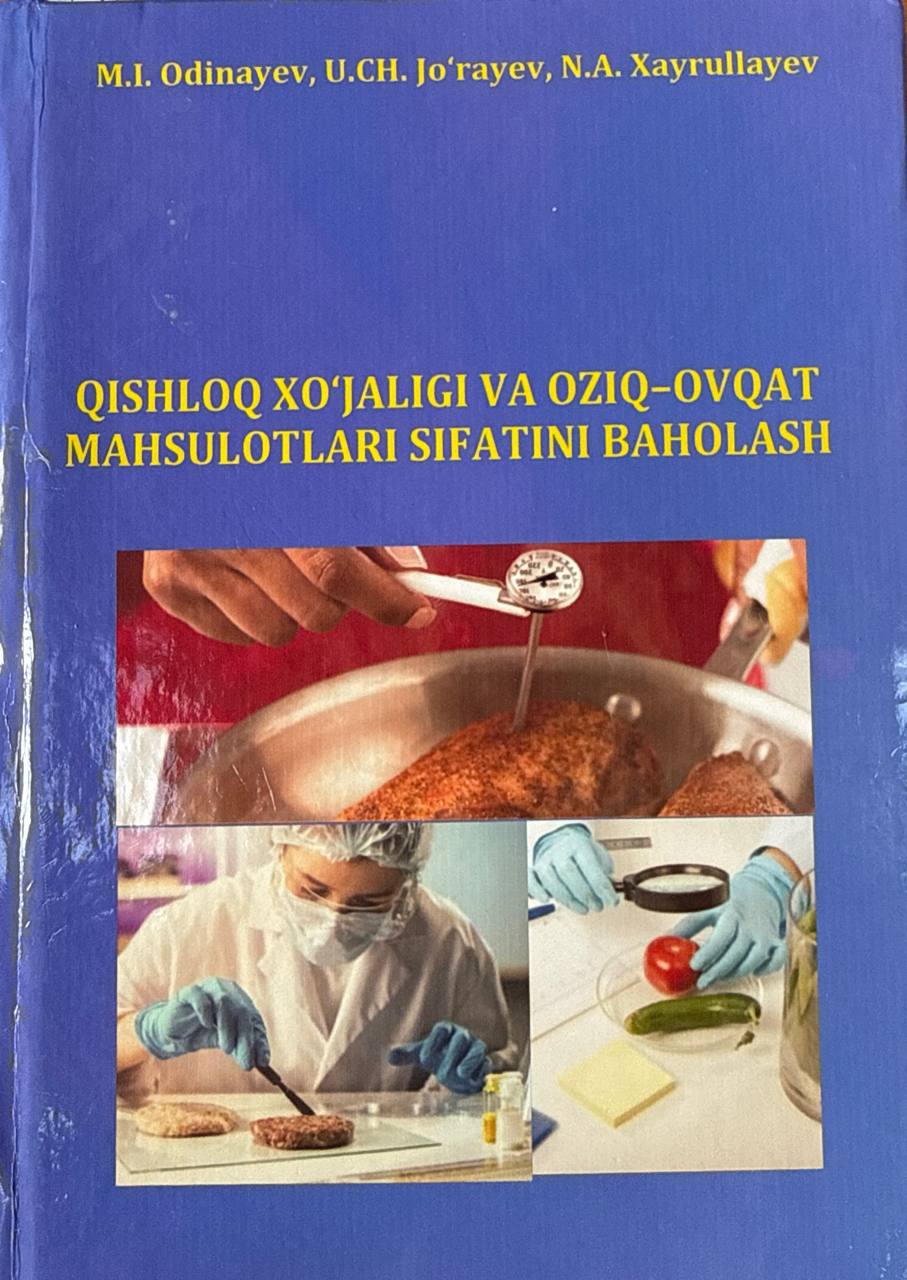 Qishloq xo'jaligi va oziq-ovqat mahsulotlari sifatini baholash