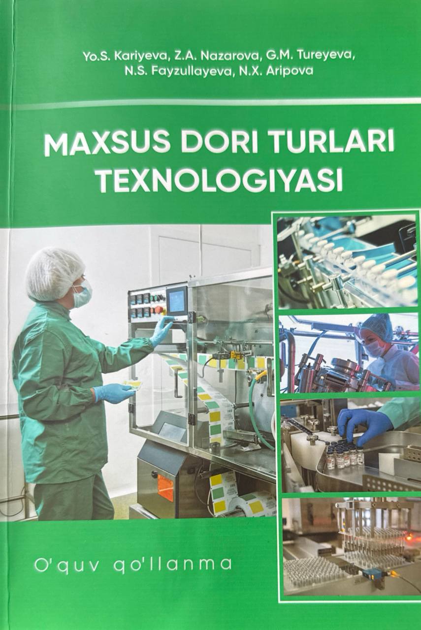 Maxsus dori turlari texnologiyasi