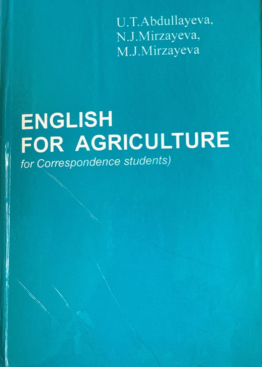 Inglish for agriculture