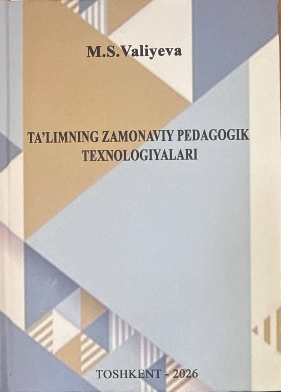 Ta'limning zamonaviy pedogodik texnologiyalari