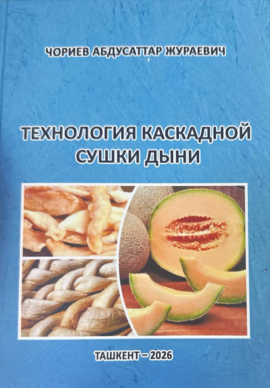 Технология каскадной сушки дыни