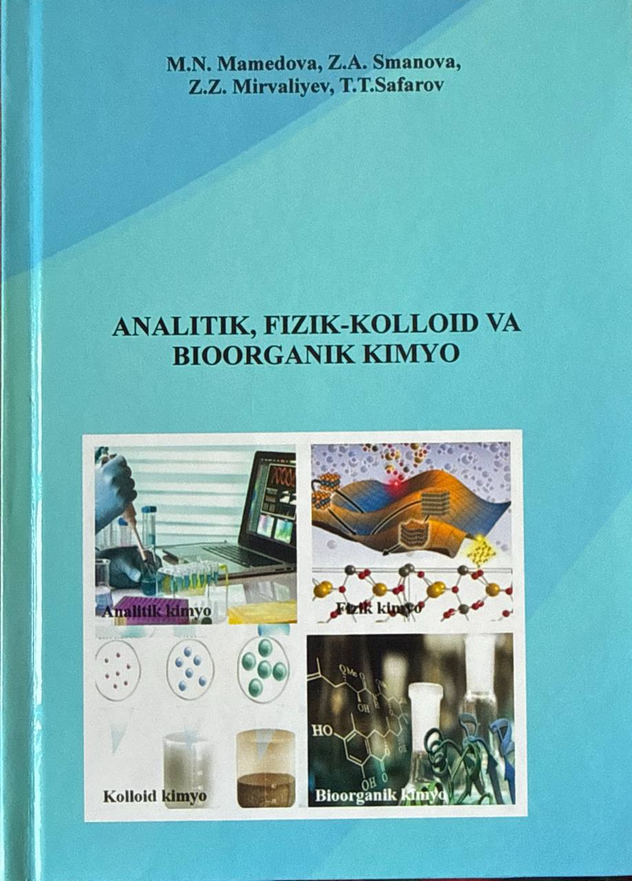 Analitik, fizik-kolloid va bioorganik kimyo